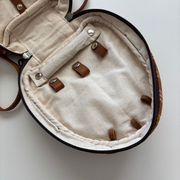 Nena & Co. Stella & Haas orange and‎ Pink jewelry storage travel mini Backpack - Picture 11 of 11